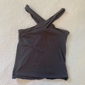 Cross shoulder tank top from Lizard Thicket